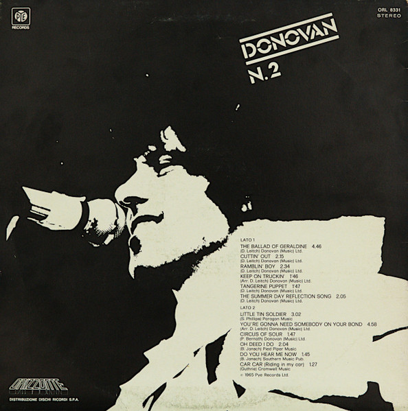 Donovan - N.2 | Pye Records (ORL 8331) - 2 Donovan - N.2 | Pye Records (ORL 8331) - 2