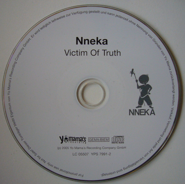 Nneka - Victim Of Truth | Yo Mama's Recording (YPS 7991-2) - 3
