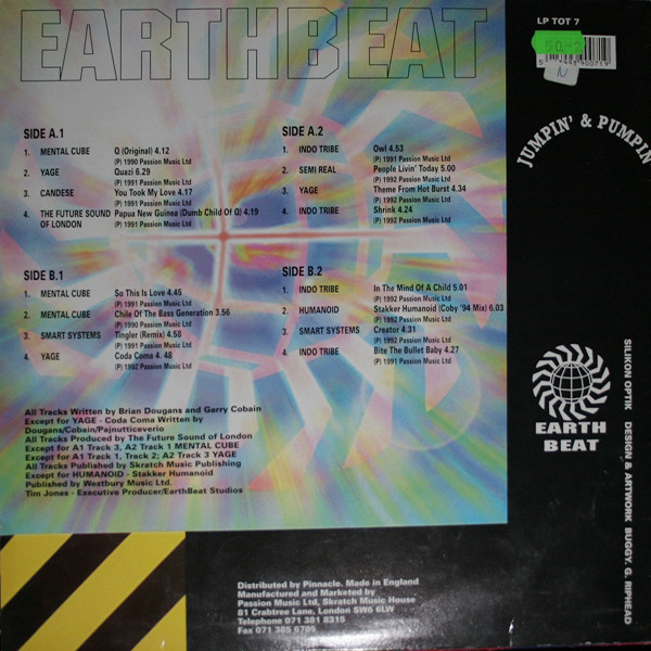 Various - Earthbeat | Jumpin' & Pumpin' (LP TOT 7)