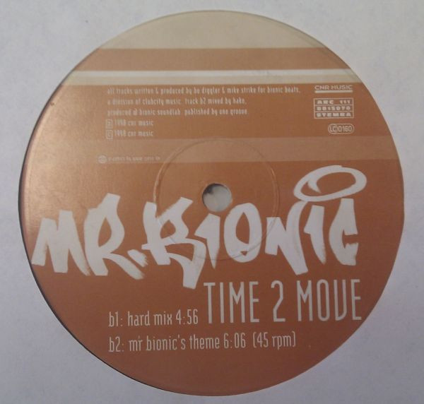 Mr. Bionic - Time 2 Move | CNR Music (8815070) - main Mr. Bionic - Time 2 Move | CNR Music (8815070) - main