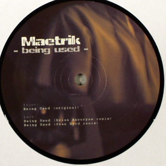 Maetrik - Being Used | Iron Box Music (IBOX0009) - main Maetrik - Being Used | Iron Box Music (IBOX0009) - main