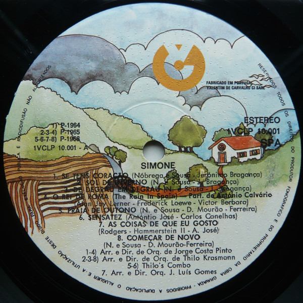 Simone de Oliveira - Simone | Valentim De Carvalho (1VCLP 10.001) - 3