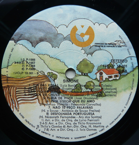 Simone de Oliveira - Simone | Valentim De Carvalho (1VCLP 10.001) - 4