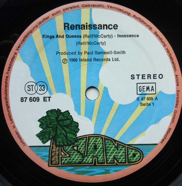 Renaissance - Renaissance | Island Records (87 609 ET) - 4