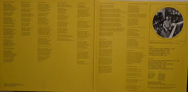 Angèle Arsenault - Y'a Une Étoile Pour Vous [Vinyl] | SPPS Disques (PS 19907) - 2