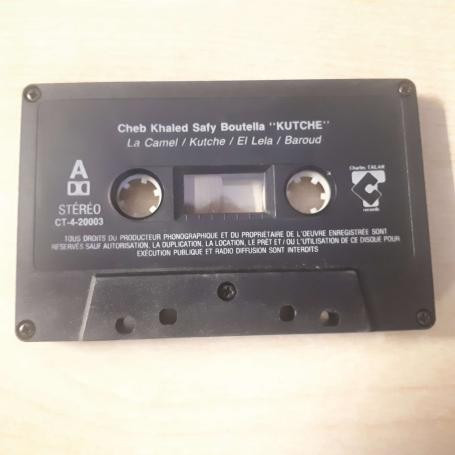 Khaled & Safy Boutella - Kutché [Cassette] | Charles Talar Records (CT-4-20003) - 3