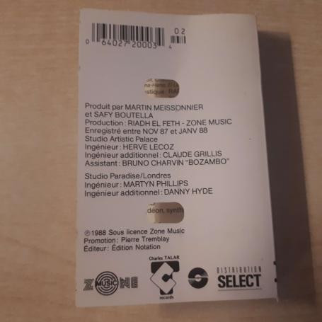 Khaled & Safy Boutella - Kutché [Cassette] | Charles Talar Records (CT-4-20003) - 2