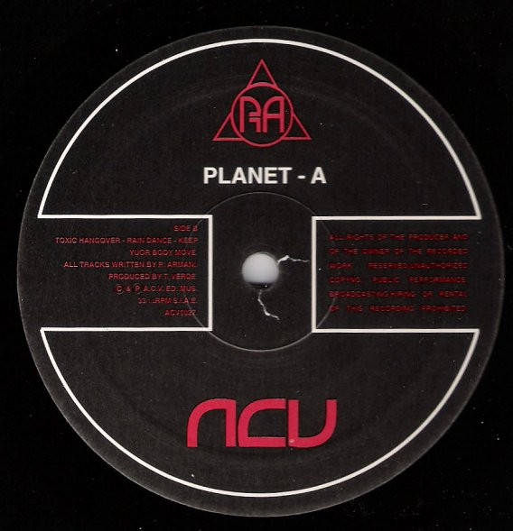 Robert Armani - Planet A | ACV (ACV 1027) - 3