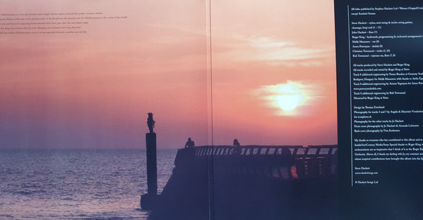 Steve Hackett - Under A Mediterranean Sky (2LP + CD - Limited Edition - Green Transparent Vinyl) [Vinyl] | Inside Out Music (IOMLP 571) - 3