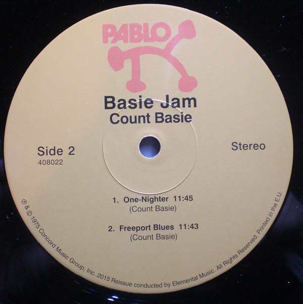 Count Basie - Basie Jam | Pablo Records (408022) - 3