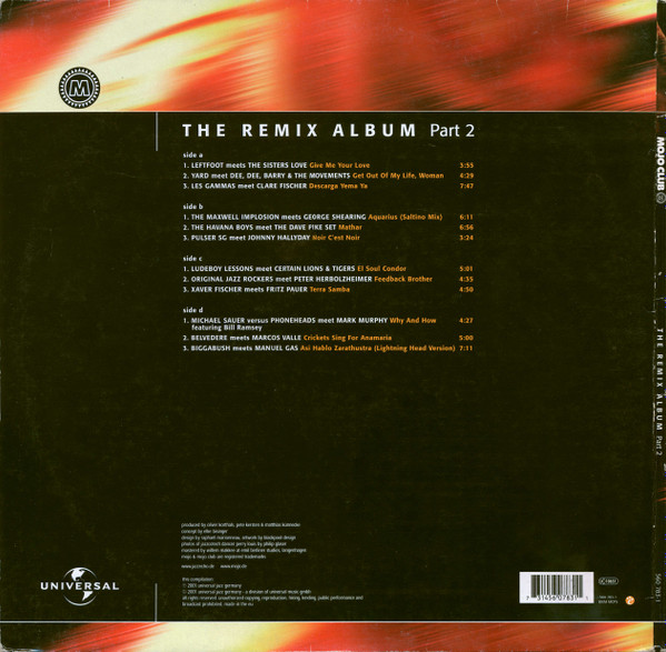 Various - Mojo Club - The Remix Album Part 2 | Universal (560 783-1) - 2