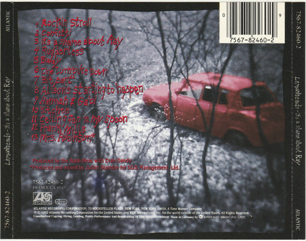 The Lemonheads - It's A Shame About Ray | Atlantic (7567-82460-2) - 2 The Lemonheads - It's A Shame About Ray | Atlantic (7567-82460-2) - 2