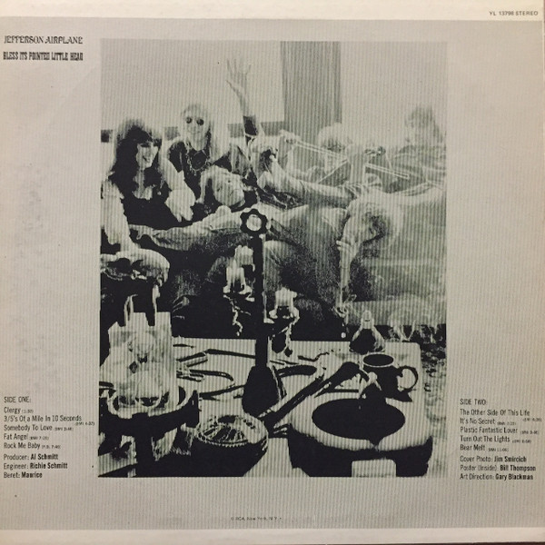 Jefferson Airplane - Bless Its Pointed Little Head | RCA (YL 13798) - 2