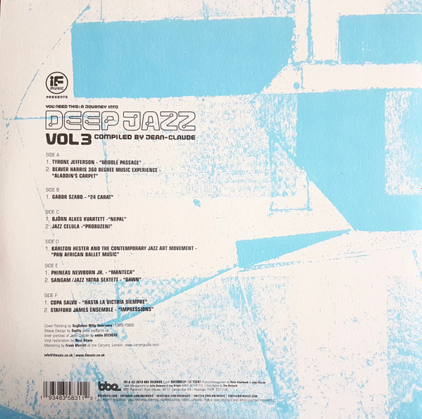 Jean-Claude Thompson - If Music Presents You Need This: A Journey Into Deep Jazz Vol 3 | BBE (BBE498CLP) - 2
