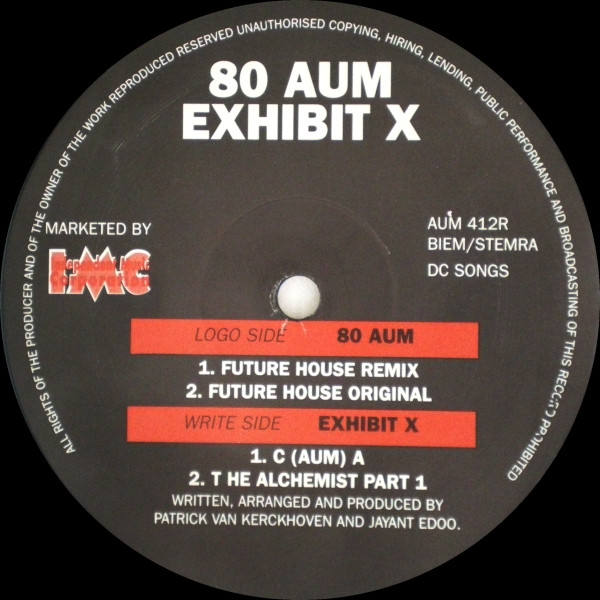80 Aum / Exhibit X - The Remix | 80 Aum Records (AUM 412R) - 4 80 Aum / Exhibit X - The Remix | 80 Aum Records (AUM 412R) - 4