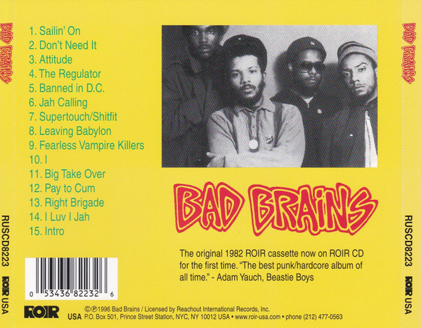 Bad Brains - Bad Brains | ROIR USA (RUSCD8223) - 2 Bad Brains - Bad Brains | ROIR USA (RUSCD8223) - 2