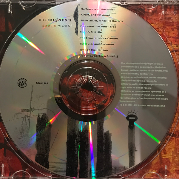 Bill Bruford's Earthworks - A Part, And Yet Apart | Discipline Global Mobile (DGM9905) - 3 Bill Bruford's Earthworks - A Part, And Yet Apart | Discipline Global Mobile (DGM9905) - 3