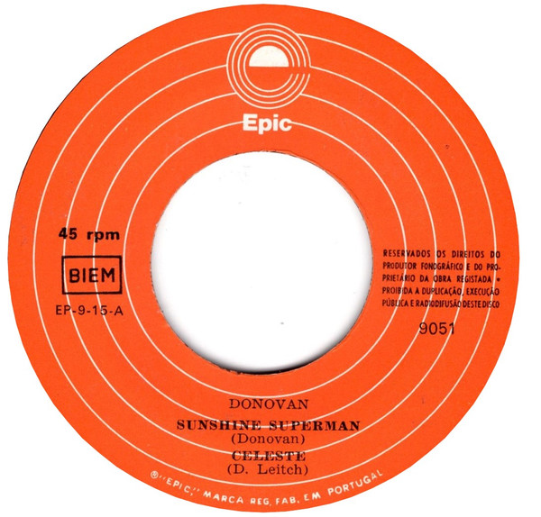 Donovan - Sunshine Superman | Epic (EPIC 9051) - 2