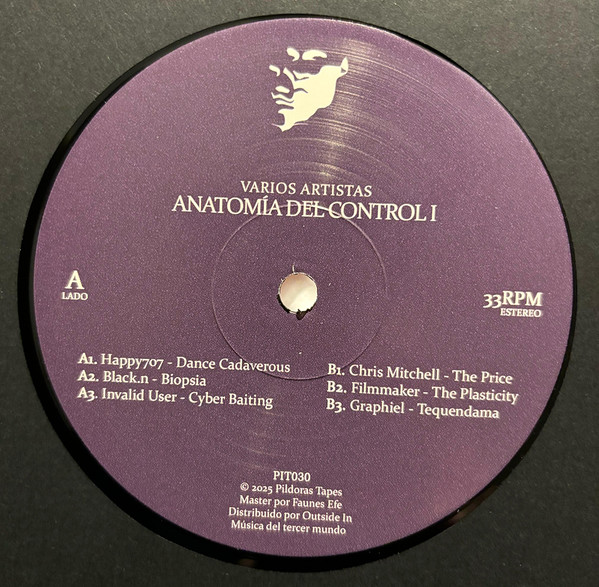 Various - Anatomia Del Control I | Pildoras Tapes (PIT030) - main Various - Anatomia Del Control I | Pildoras Tapes (PIT030) - main