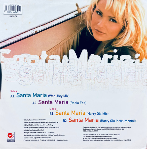 Tatjana - Santa Maria | Love This Records (LUVTHISTX4) - 2 Tatjana - Santa Maria | Love This Records (LUVTHISTX4) - 2