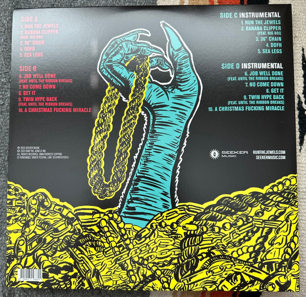 Run The Jewels - Run The Jewels | Seeker Music (SEEKR001X10) - 3 Run The Jewels - Run The Jewels | Seeker Music (SEEKR001X10) - 3