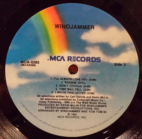 Windjammer - Windjammer | MCA Records (MCA-5385) - 4