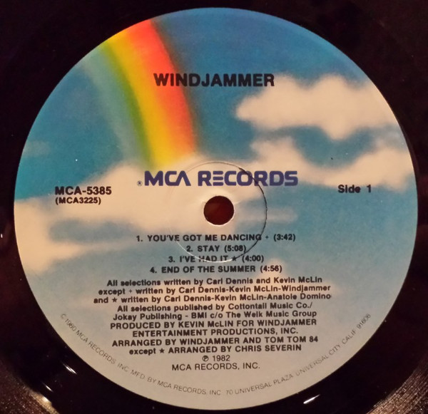 Windjammer - Windjammer | MCA Records (MCA-5385) - 3