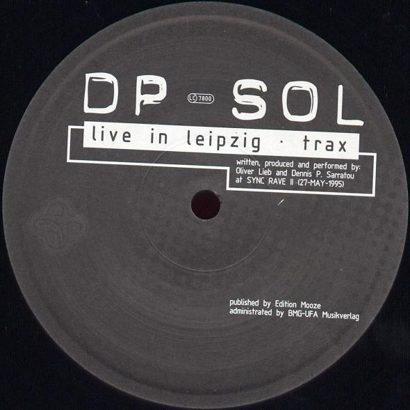 DP-SOL - Live In Leipzig | The Spacefrogs (TSF 9013) - main
