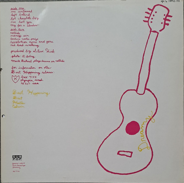 Beat Happening - Dreamy | Sub Pop (sp 11/143) - 4