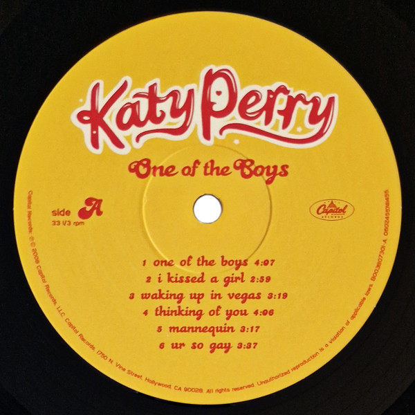 Katy Perry - One Of The Boys | Capitol Records (B003807301) - 3 Katy Perry - One Of The Boys | Capitol Records (B003807301) - 3