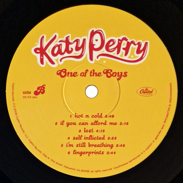 Katy Perry - One Of The Boys | Capitol Records (B003807301) - 4 Katy Perry - One Of The Boys | Capitol Records (B003807301) - 4