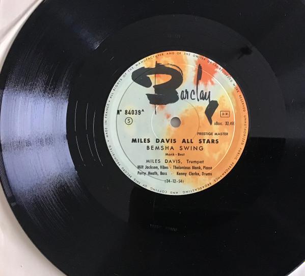 Miles Davis All Stars - Miles Davis All Stars | Barclay (84 039) - 3