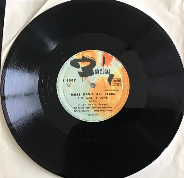 Miles Davis All Stars - Miles Davis All Stars | Barclay (84 039) - 4