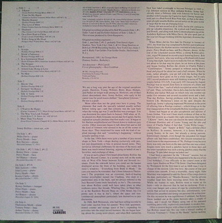 Sonny Rollins - Vintage Sessions | Prestige (68.335) - 3 Sonny Rollins - Vintage Sessions | Prestige (68.335) - 3