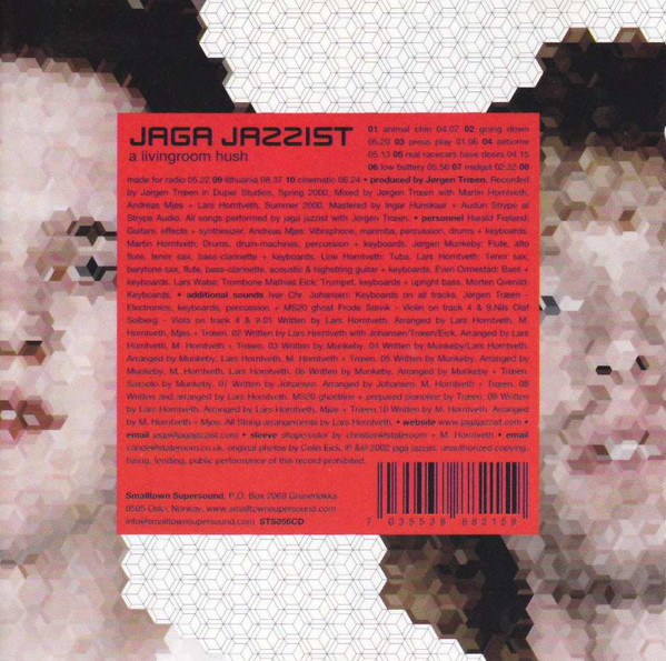 Jaga Jazzist - A Livingroom Hush | Smalltown Supersound (STS056CD) - main