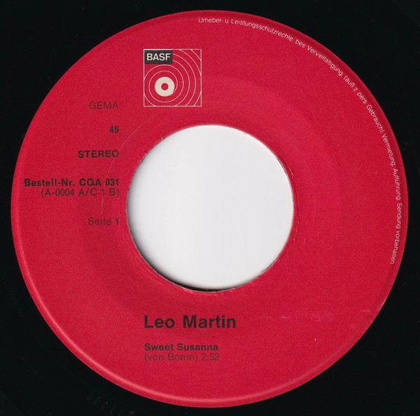 Leo Martin - Sweet Susanna / Seit Dezember | BASF (CQA 031) - 3