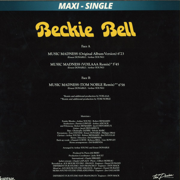 Beckie Bell - Music Madness | Favorite Recordings (FVR120) - 2 Beckie Bell - Music Madness | Favorite Recordings (FVR120) - 2