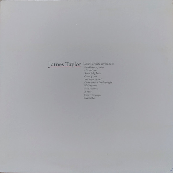 James Taylor - James Taylor's Greatest Hits | Warner Bros. Records (BS 2979) - main