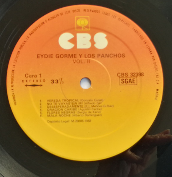 Eydie Gormé Y Trio Los Panchos - Cuatro Vidas | CBS (CBS 32398) - 3