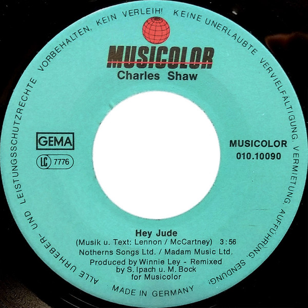 Charles Shaw - Hey Jude | Musicolor (010.10090) - 3