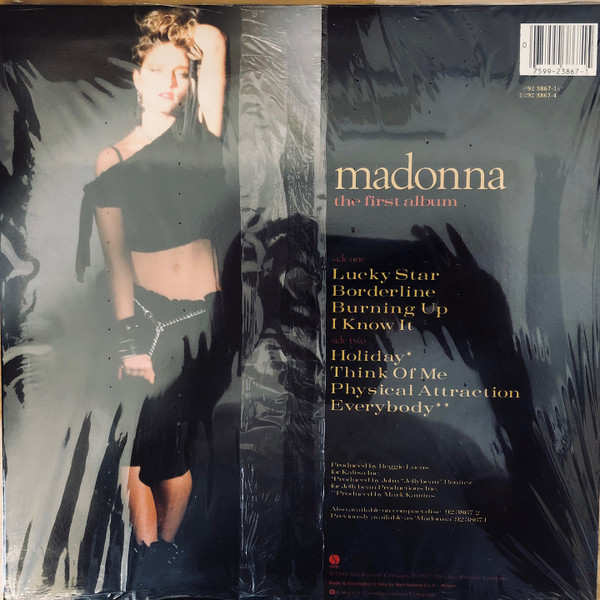Madonna - The First Album | Warner Bros. Records (92 3867-1) - 2 Madonna - The First Album | Warner Bros. Records (92 3867-1) - 2