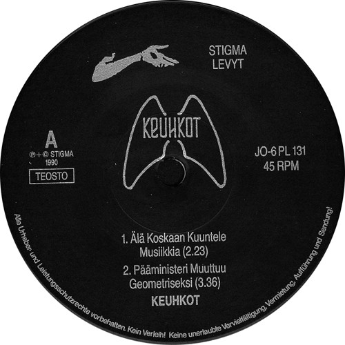 Keuhkot - Älä Koskaan Kuuntele Musiikkia | Stigma (JO-6) - 3 Keuhkot - Älä Koskaan Kuuntele Musiikkia | Stigma (JO-6) - 3
