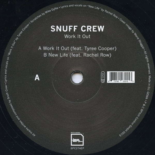 Snuff Crew - Work It Out | BPitch Control (BPC274EP) - 3