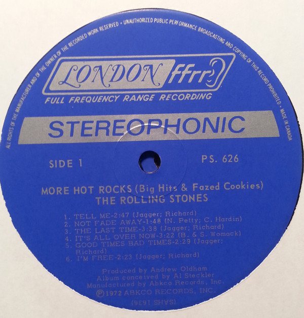 The Rolling Stones - More Hot Rocks (Big Hits & Fazed Cookies) | London Records (2 PS 626/7) - 3 The Rolling Stones - More Hot Rocks (Big Hits & Fazed Cookies) | London Records (2 PS 626/7) - 3