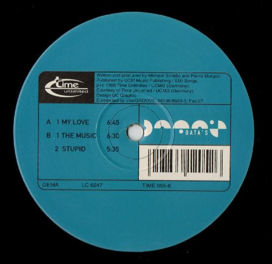 Data's - My Love | Time Unlimited (TIME 055-6) - main