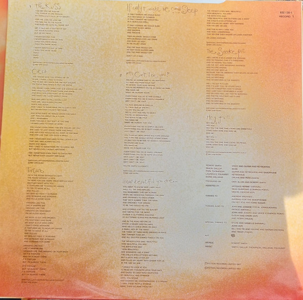 The Cure - Kiss Me Kiss Me Kiss Me | Polydor (832 130-1) - 3