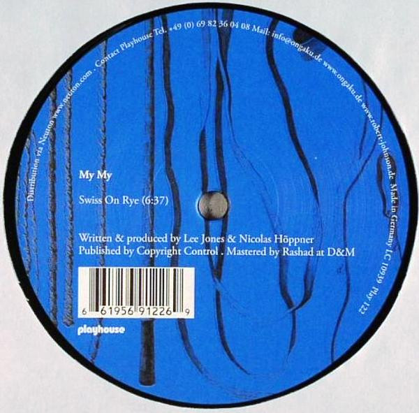 My My - Swiss On Rye | Playhouse (PLAY122) - main