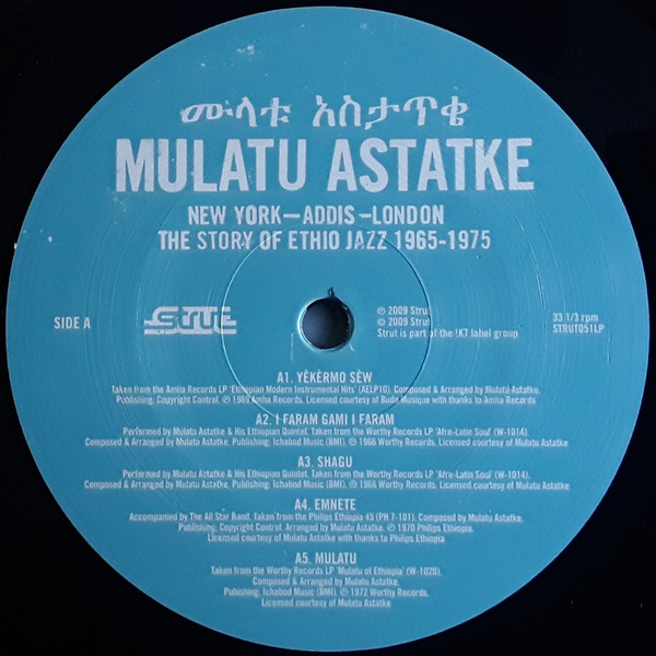 Mulatu Astatke - New York - Addis - London - The Story Of Ethio Jazz 1965-1975 | Strut (STRUT051LP) - 3 Mulatu Astatke - New York - Addis - London - The Story Of Ethio Jazz 1965-1975 | Strut (STRUT051LP) - 3