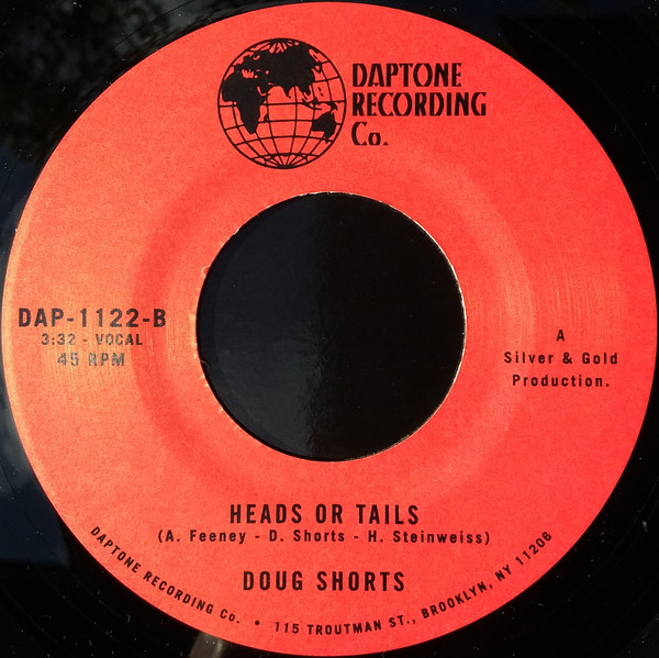 Doug Shorts - Get With The Program / Heads Or Tails (7") [Vinyl] | Daptone Records (DAP-1122) - 2