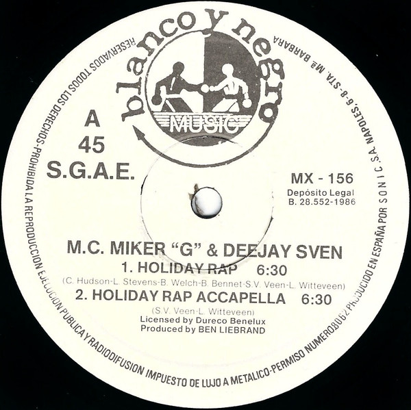 MC Miker G. & DJ Sven - Holiday Rap | Blanco Y Negro (MX - 156) - 3 MC Miker G. & DJ Sven - Holiday Rap | Blanco Y Negro (MX - 156) - 3